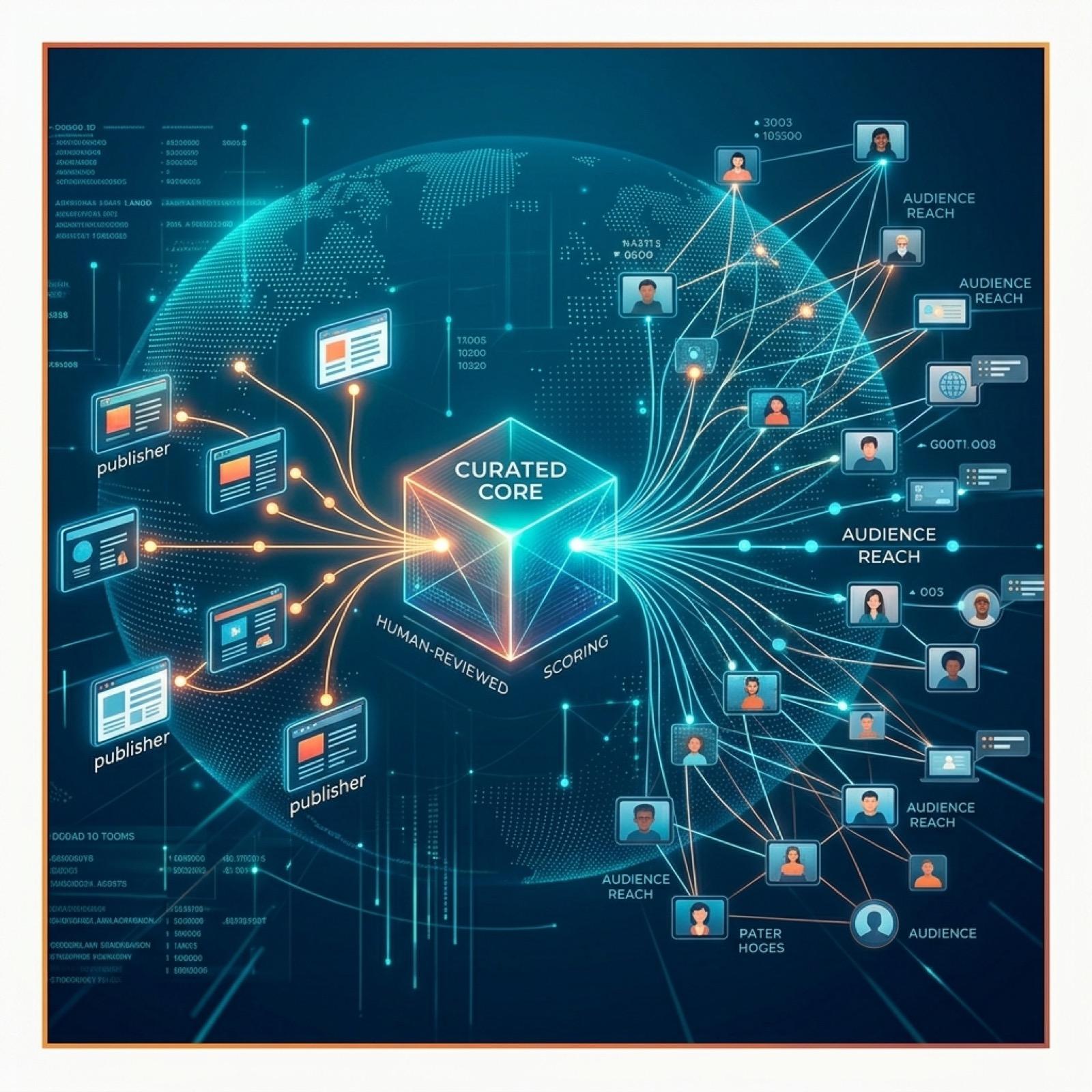 Global curated marketplace connecting publishers and audiences