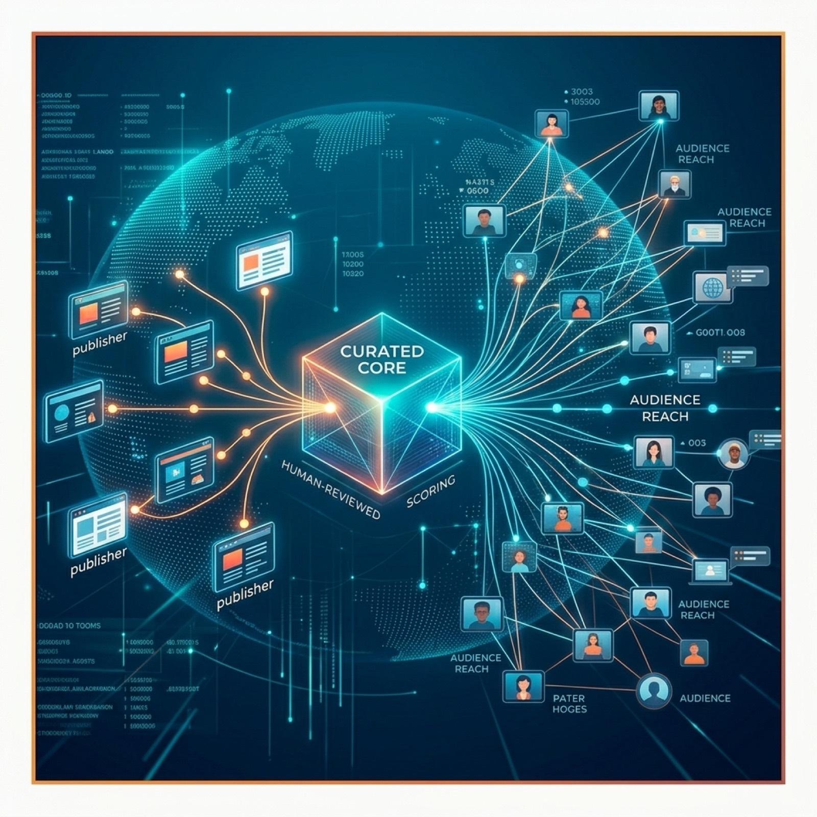 Global curated marketplace connecting publishers and audiences